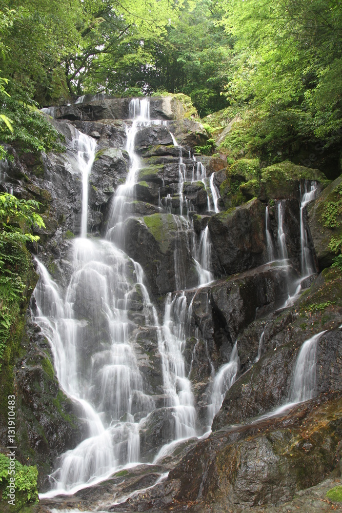 白糸の滝 福岡県 白糸の滝 福岡県