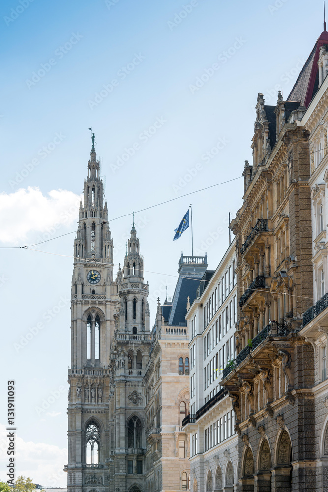 Fototapeta premium Viennese Classical style building, Austria, Europe