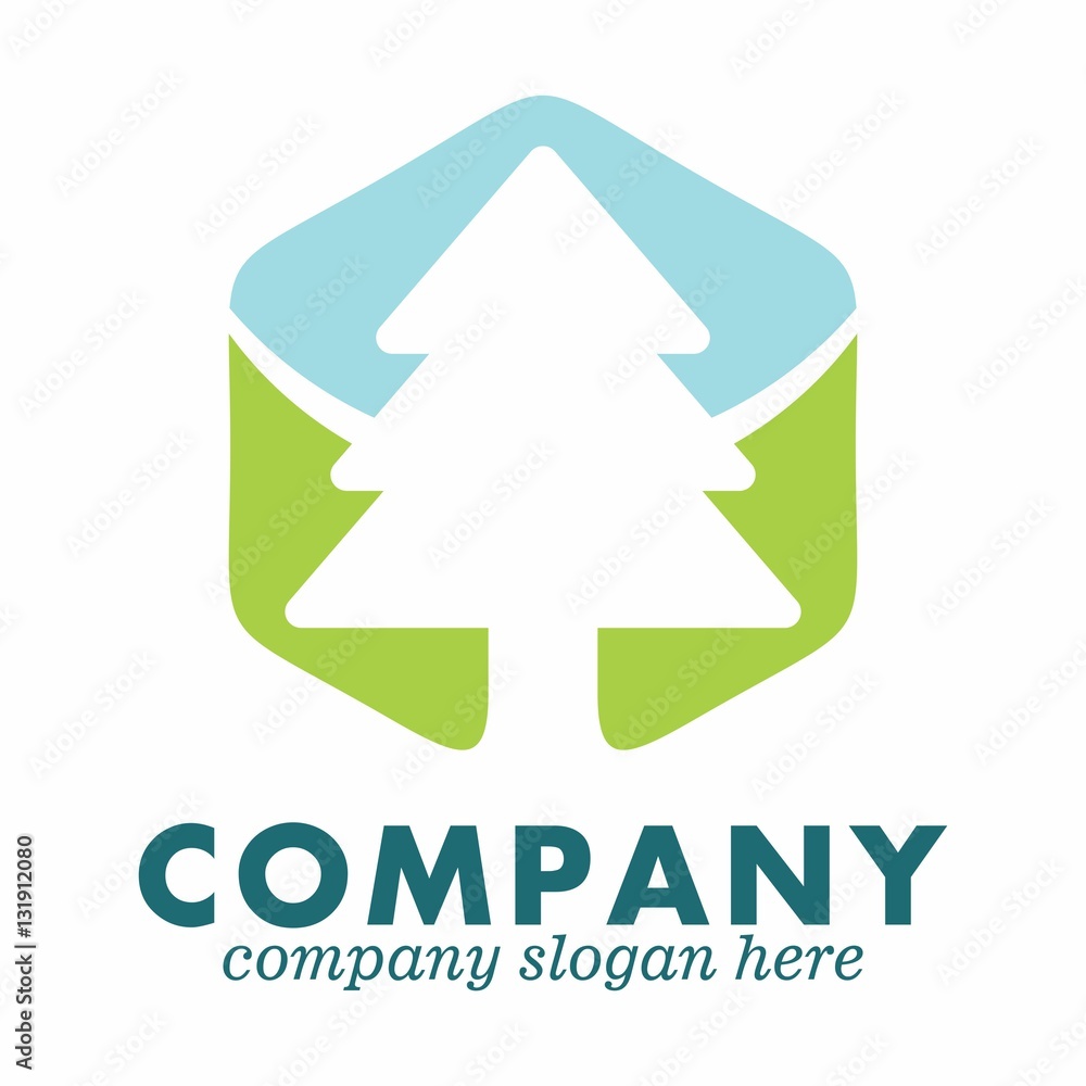 Pine Tree logo icon vector template Pine Tree logo icon vector template