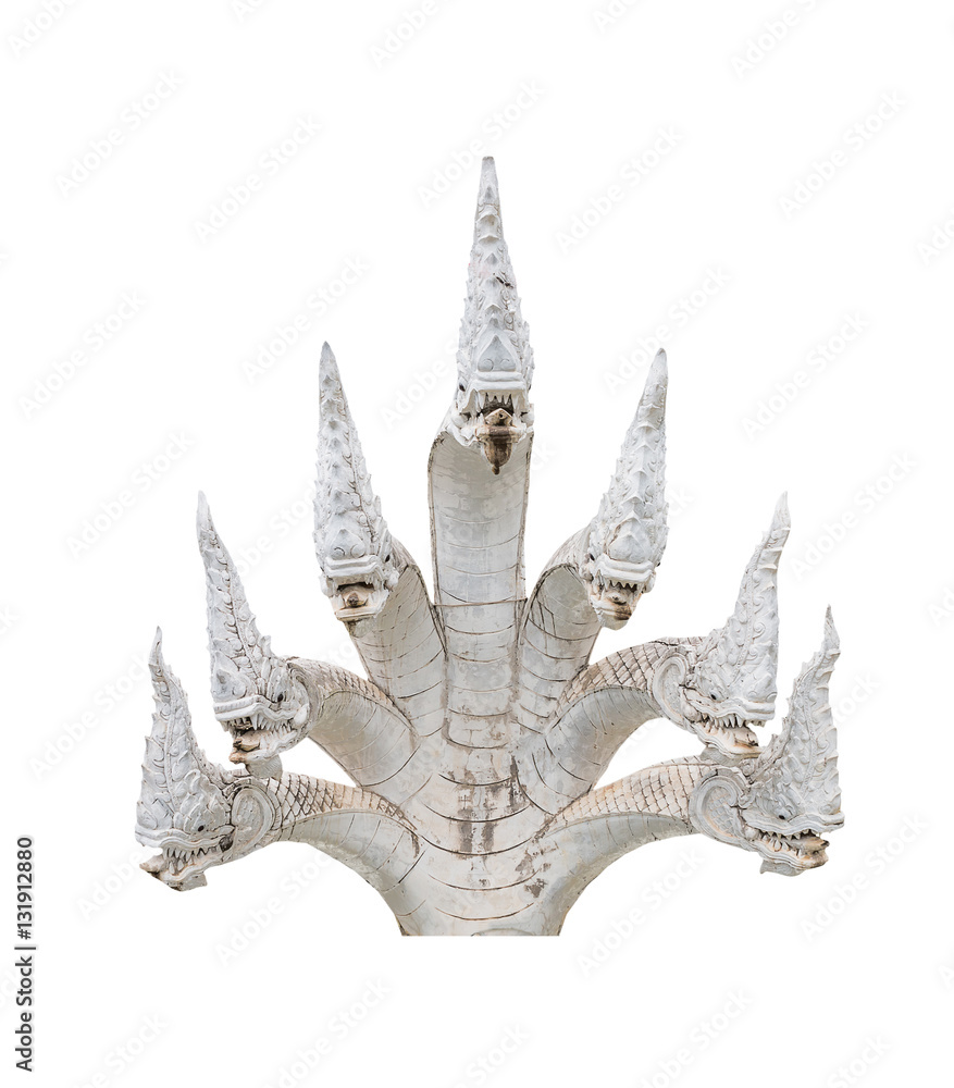 Obraz premium naga seven head statue