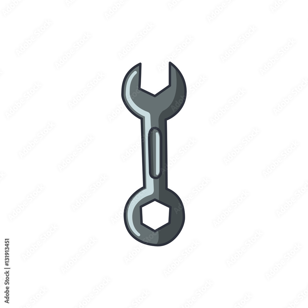 wrench icon illustration wrench icon illustration