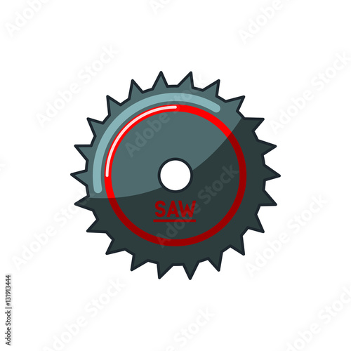 blade saw icon illustration