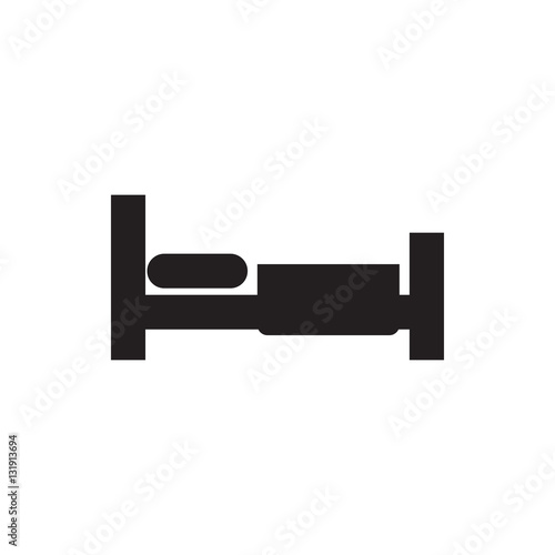 bed icon illustration