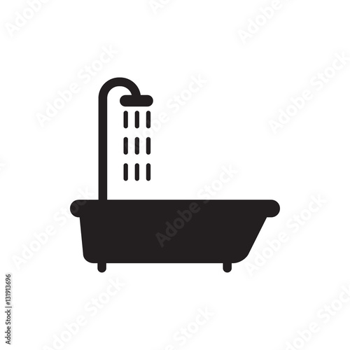 shower icon illustration