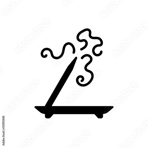 aroma stick  icon illustration