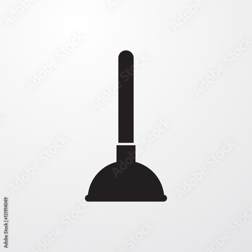 plunger icon illustration