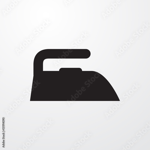 iron icon illustration