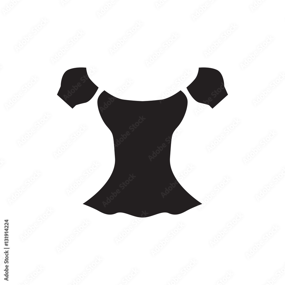 blouse icon illustration blouse icon illustration