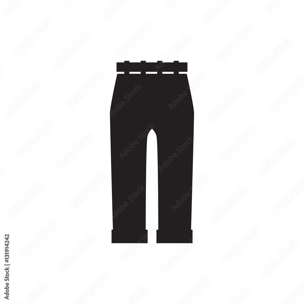 woman pants icon illustration woman pants icon illustration