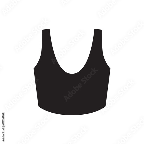 sport bra icon illustration