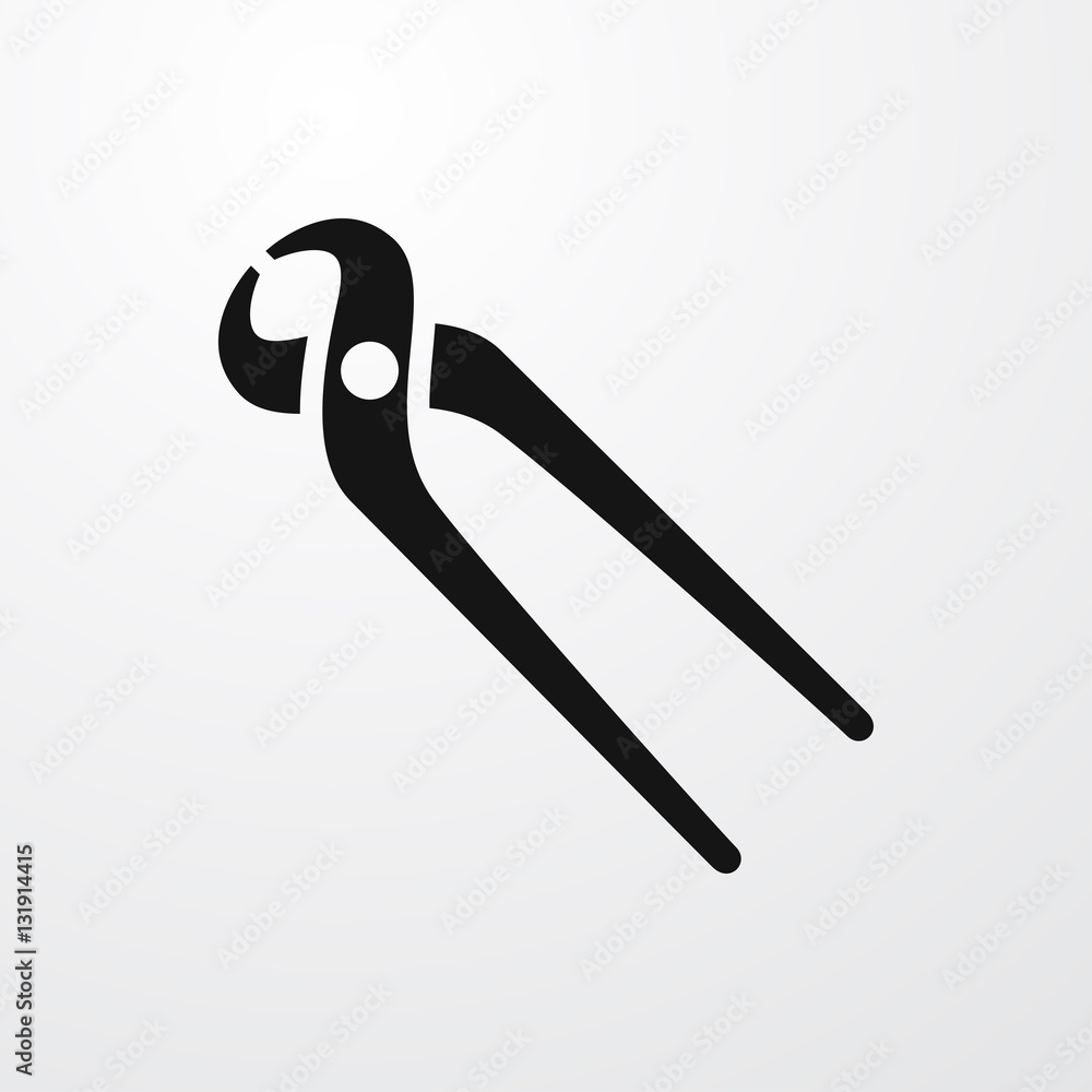 pliers icon illustration pliers icon illustration