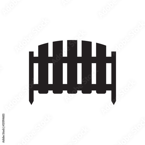 fence icon illustration
