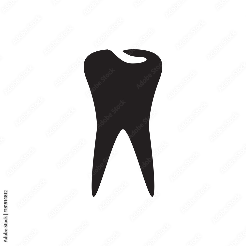 tooth icon illustration tooth icon illustration