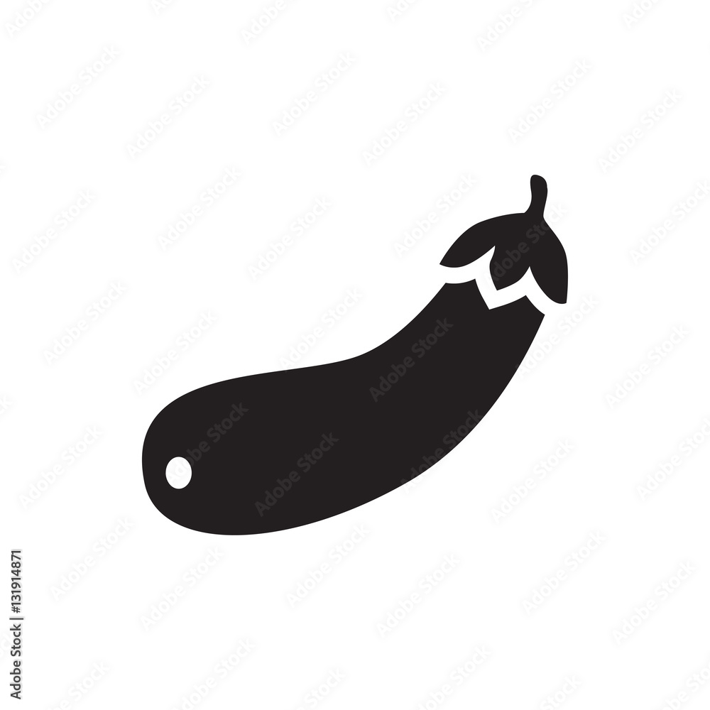 aubergine icon illustration aubergine icon illustration