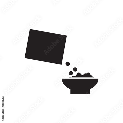 cereal icon illustration