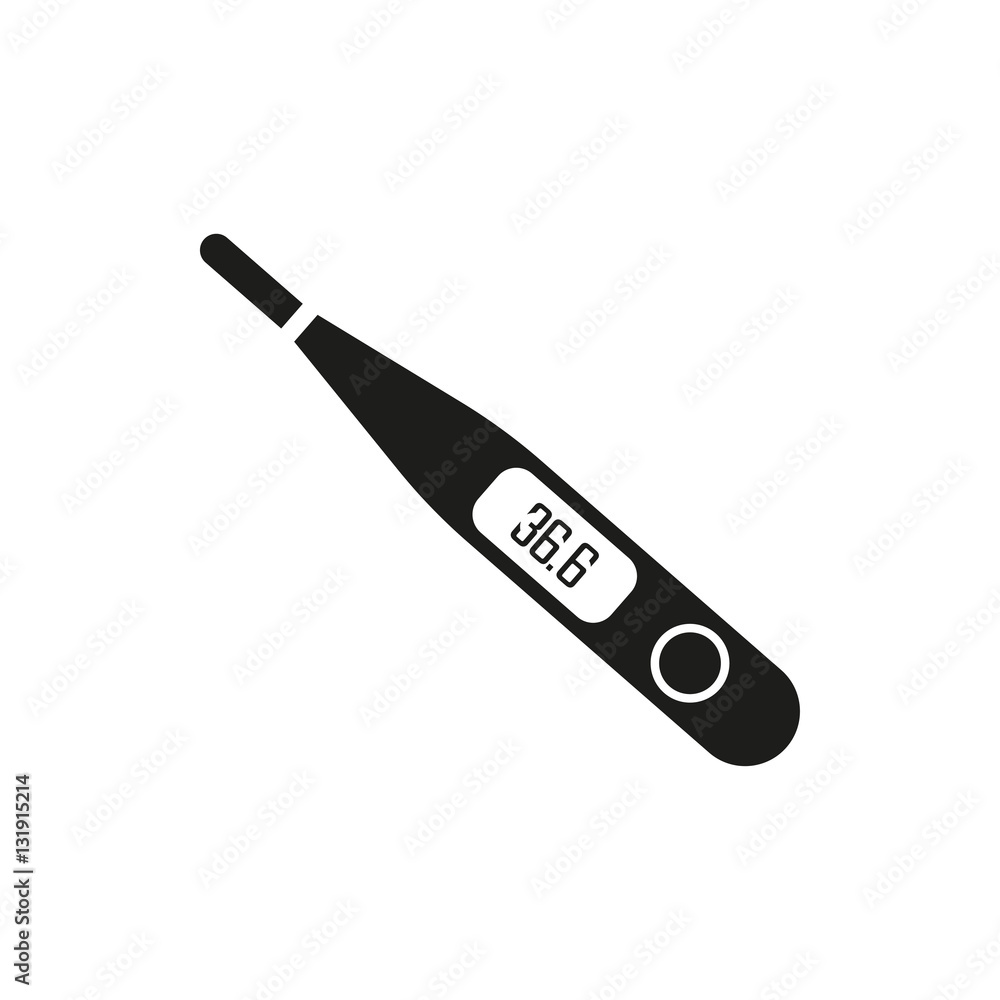 thermometer icon illustration thermometer icon illustration