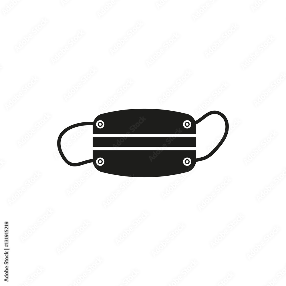 medical mask icon illustration medical mask icon illustration