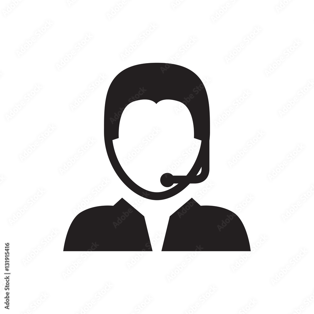 Fototapeta premium support icon illustration