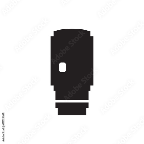 camera lense icon illustration