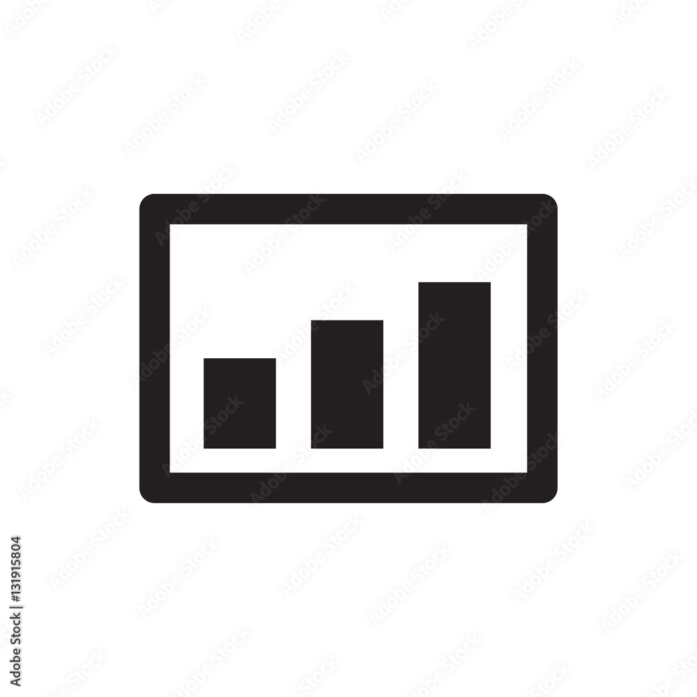 graph icon illustration graph icon illustration