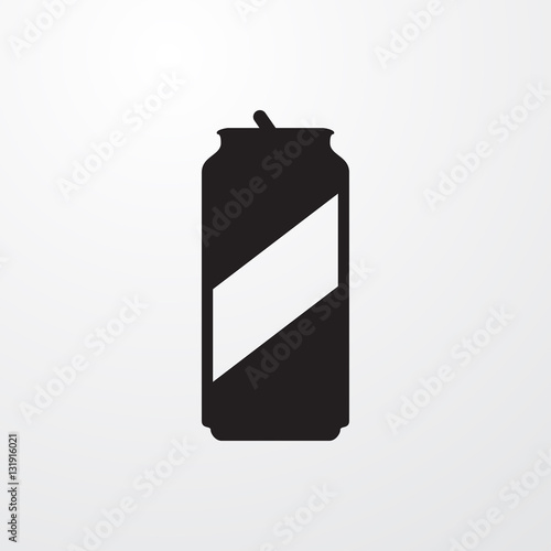 beer can icon illustration