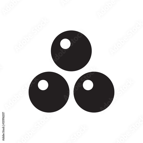 canon ball icon illustration
