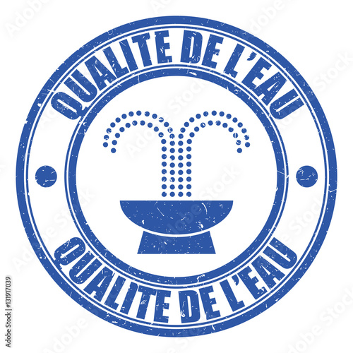 Logo qualité de l'eau.