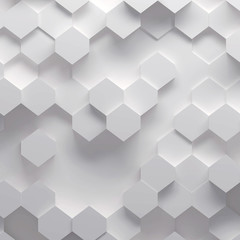 3d illustration of geometric pattern