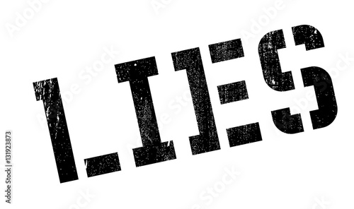 Lies rubber stamp