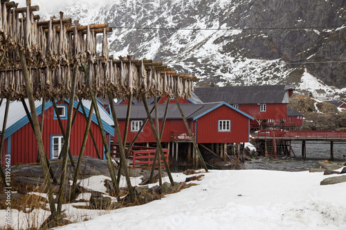 Wallpaper Mural  FischerhÃ¼tten  Lofoten Norwegen Torontodigital.ca