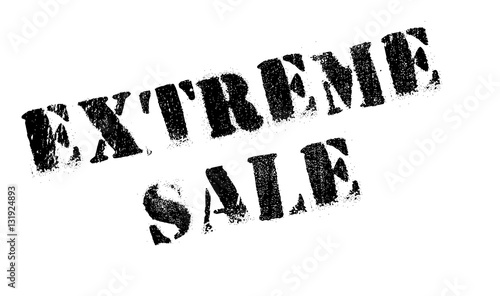 Extreme Sale stamp. Grunge design with dust scratches. Effects can be easily removed for a clean, crisp look. Color is easily changed.