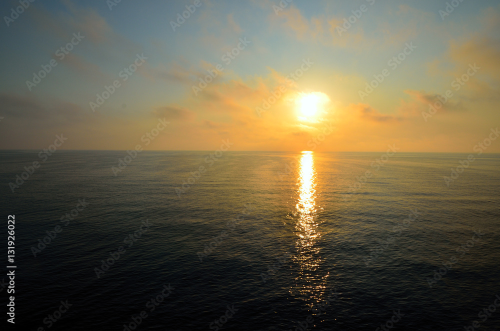 Sea sunrise