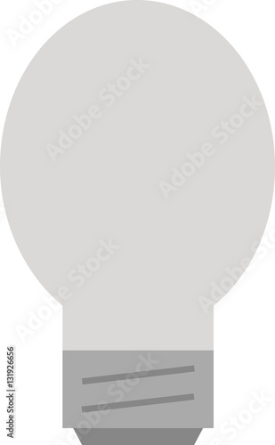 Grey light bulb