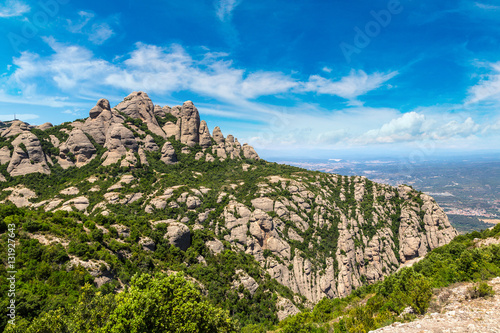 Montserrat mountains in Spain © Sergii Figurnyi