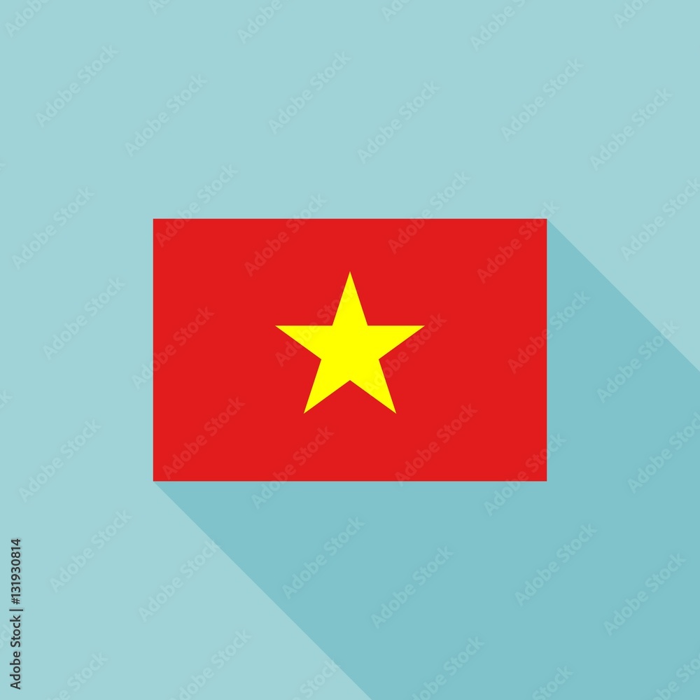Vietnam flag , flat design vector with official proportion Vietnam flag , flat design vector with official proportion