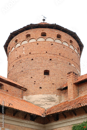 Wieża zamku biskupów warmińskich w Reszlu