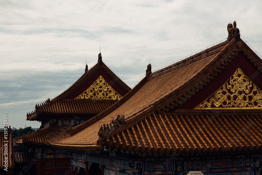 Rooftops in the Forbidden City Rooftops in the Forbidden City