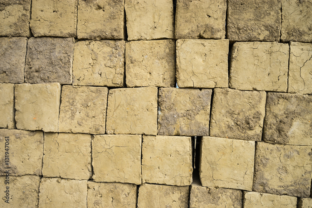 Obraz premium adobe blocks in Ecuador
