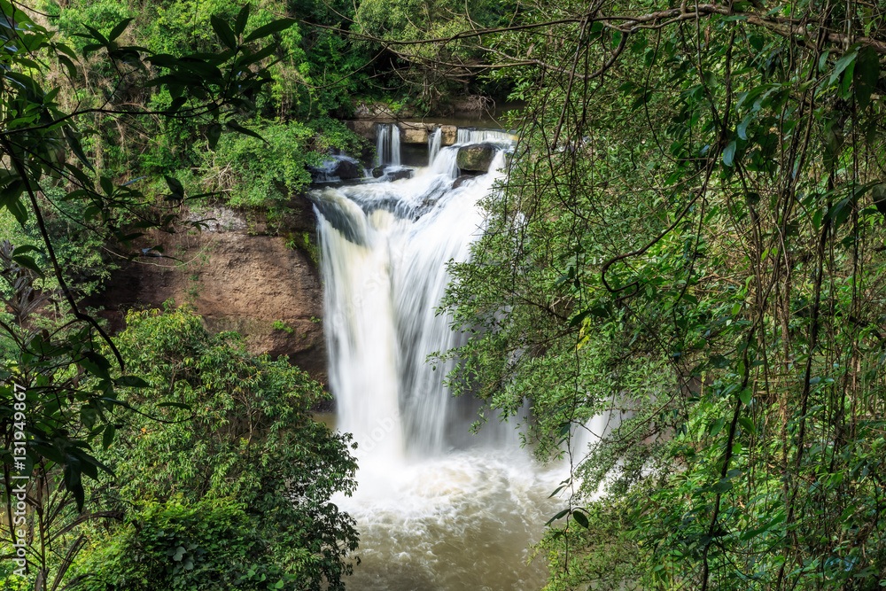 Haew suwat waterfall, khao yai national park, Thailand Haew suwat waterfall, khao yai national park, Thailand