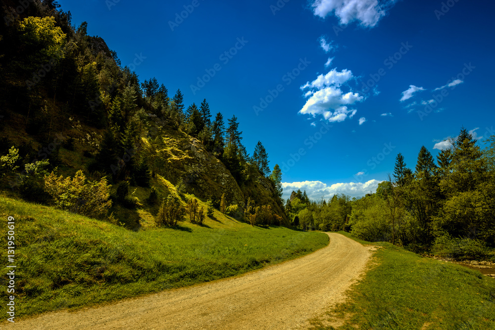 Pieniny-rezerwat Biała Woda Pieniny-rezerwat Biała Woda