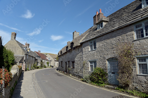 Cottages in village of Corfe, Dorset