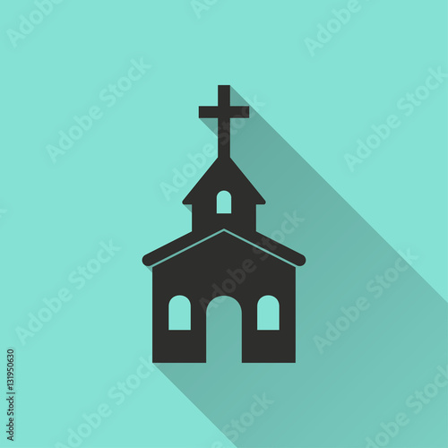Church - vector icon.