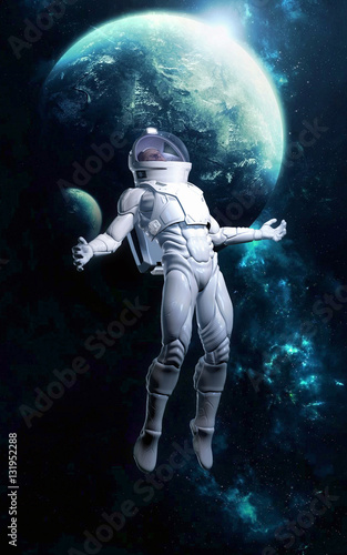Astronaut lost in space