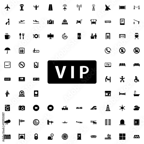 vip icon illustration