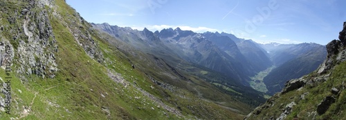 Wanderung in den Alpen