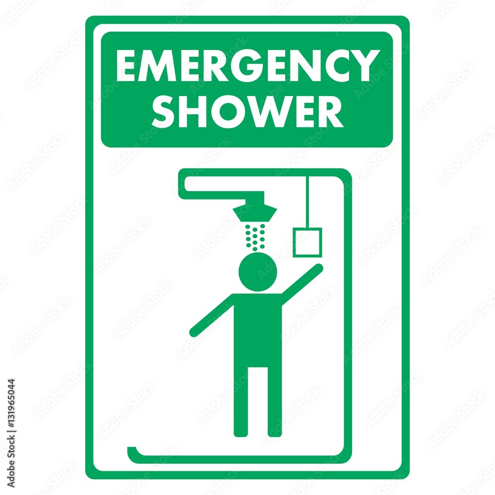 Emergency shower Emergency shower