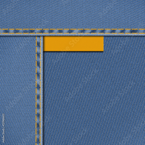 Blue jeans texture background