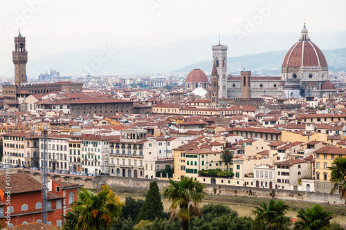 historic center Florence city