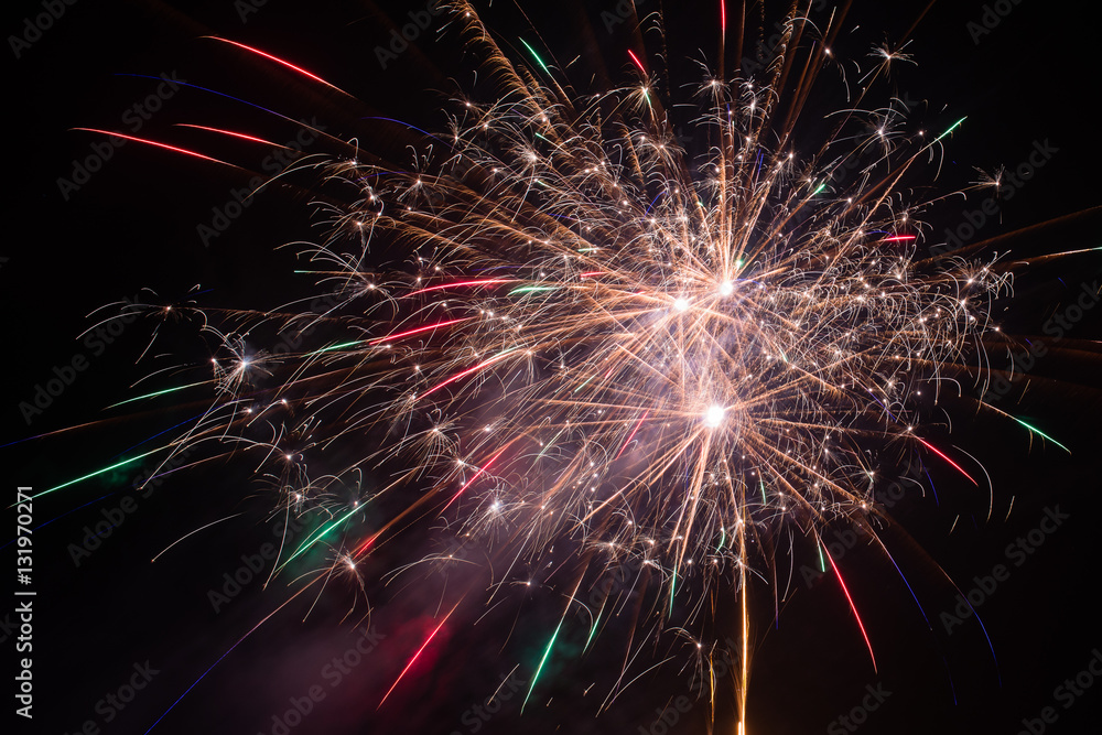 New Year's Eve fireworks explosion New Year's Eve fireworks explosion