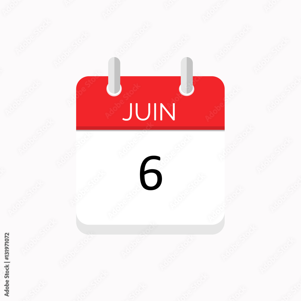 icone rouge a spirale calendrier